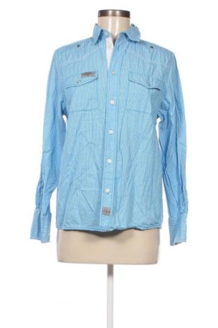 Γυναικείο πουκάμισο Tom Tailor, Μέγεθος L, Χρώμα Μπλέ, Τιμή 10,73 €