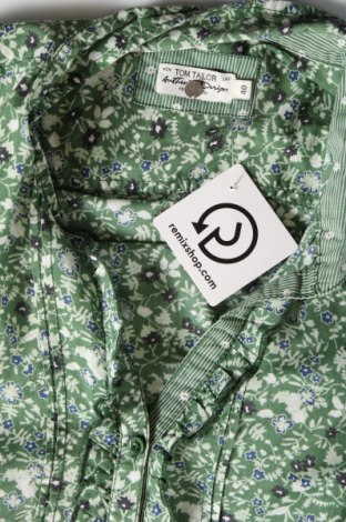 Γυναικείο πουκάμισο Tom Tailor, Μέγεθος M, Χρώμα Πράσινο, Τιμή 10,43 €
