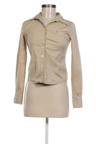 Γυναικείο πουκάμισο Tommy Hilfiger, Μέγεθος XS, Χρώμα  Μπέζ, Τιμή 38,36 €
