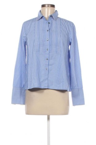Γυναικείο πουκάμισο Tommy Hilfiger, Μέγεθος L, Χρώμα Μπλέ, Τιμή 62,69 €