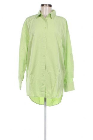 Дамска риза Trendyol, Размер L, Цвят Зелен, Цена 46,20 лв.