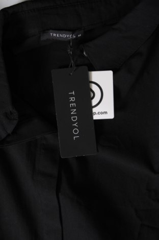 Дамска риза Trendyol, Размер XL, Цвят Черен, Цена 19,25 лв.
