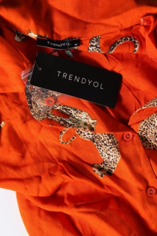 Γυναικείο πουκάμισο Trendyol, Μέγεθος M, Χρώμα Πορτοκαλί, Τιμή 11,91 €