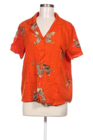 Дамска риза Trendyol, Размер M, Цвят Оранжев, Цена 77,00 лв.