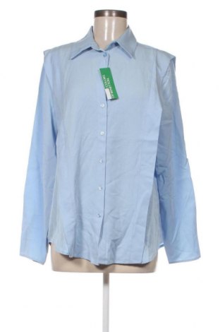 Γυναικείο πουκάμισο United Colors Of Benetton, Μέγεθος M, Χρώμα Μπλέ, Τιμή 39,69 €