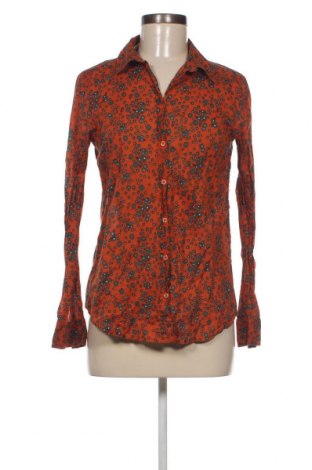Γυναικείο πουκάμισο United Colors Of Benetton, Μέγεθος S, Χρώμα Πορτοκαλί, Τιμή 3,79 €