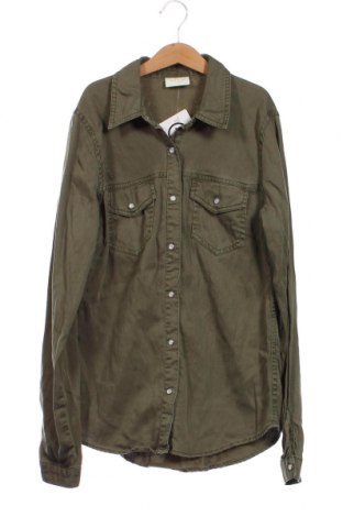 Γυναικείο πουκάμισο VILA, Μέγεθος XS, Χρώμα Πράσινο, Τιμή 2,56 €