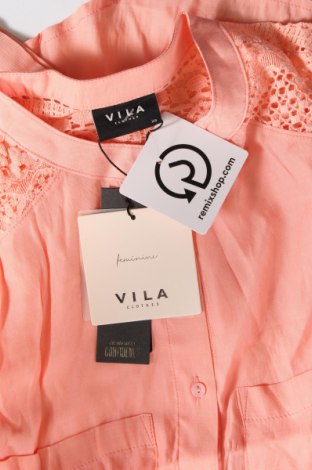 Γυναικείο πουκάμισο VILA, Μέγεθος XS, Χρώμα Ρόζ , Τιμή 15,95 €