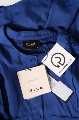 Γυναικείο πουκάμισο VILA, Μέγεθος M, Χρώμα Μπλέ, Τιμή 23,46 €