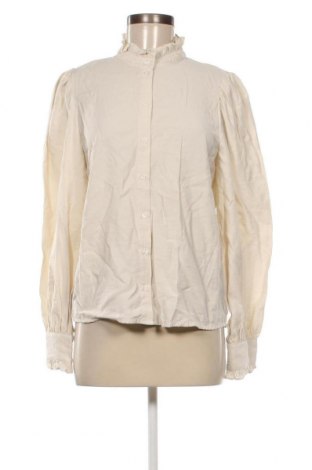 Γυναικείο πουκάμισο Vero Moda, Μέγεθος M, Χρώμα Εκρού, Τιμή 6,19 €