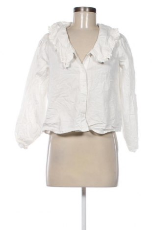 Γυναικείο πουκάμισο Vero Moda, Μέγεθος S, Χρώμα Λευκό, Τιμή 5,57 €
