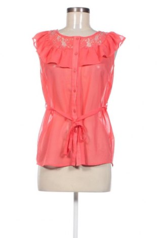 Γυναικείο πουκάμισο Vero Moda, Μέγεθος L, Χρώμα Ρόζ , Τιμή 6,14 €