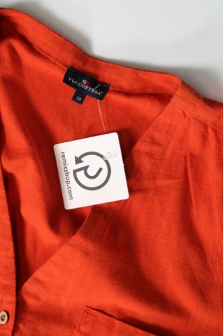 Damenbluse Via Cortesa, Größe M, Farbe Orange, Preis 4,18 €