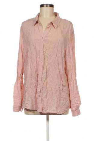 Γυναικείο πουκάμισο Violeta by Mango, Μέγεθος XL, Χρώμα Ρόζ , Τιμή 15,42 €