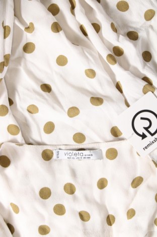 Γυναικείο πουκάμισο Violeta by Mango, Μέγεθος XXL, Χρώμα Λευκό, Τιμή 7,87 €