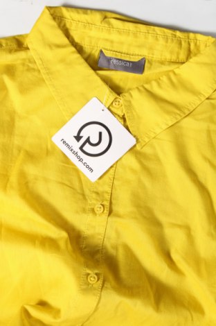 Γυναικείο πουκάμισο Yessica, Μέγεθος L, Χρώμα Κίτρινο, Τιμή 12,07 €