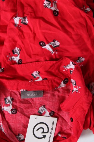 Дамска риза Yessica, Размер L, Цвят Червен, Цена 13,50 лв.