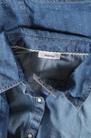 Γυναικείο πουκάμισο Yessica, Μέγεθος XXL, Χρώμα Μπλέ, Τιμή 12,79 €