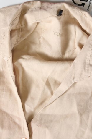 Дамска риза Yorn, Размер XXL, Цвят Бежов, Цена 25,42 лв.