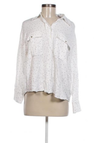 Γυναικείο πουκάμισο Zara, Μέγεθος M, Χρώμα Λευκό, Τιμή 9,19 €