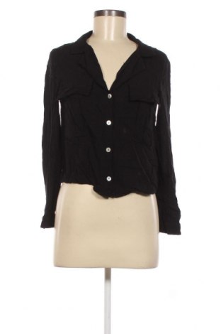 Γυναικείο πουκάμισο Zara, Μέγεθος S, Χρώμα Μαύρο, Τιμή 2,51 €