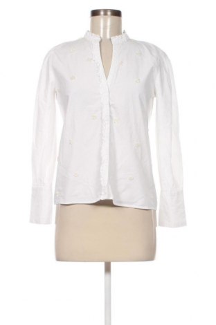 Дамска риза Zara, Размер S, Цвят Бял, Цена 35,00 лв.