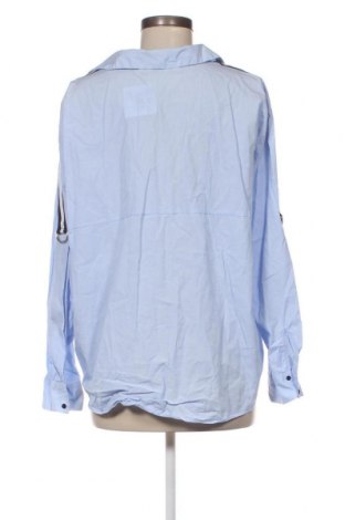 Дамска риза Zara, Размер XL, Цвят Син, Цена 27,00 лв.