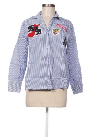 Γυναικείο πουκάμισο Zara, Μέγεθος S, Χρώμα Πολύχρωμο, Τιμή 8,56 €