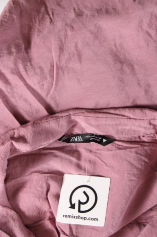 Dámska košeľa  Zara, Veľkosť M, Farba Popolavo ružová, Cena  13,81 €