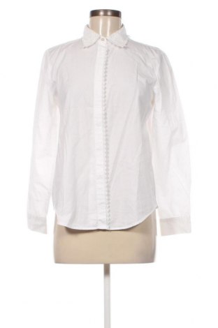 Дамска риза Zara, Размер M, Цвят Бял, Цена 27,37 лв.