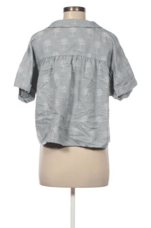 Дамска риза Zara, Размер L, Цвят Сив, Цена 68,76 лв.