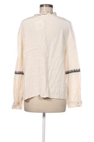 Дамска риза Zara, Размер M, Цвят Екрю, Цена 27,37 лв.