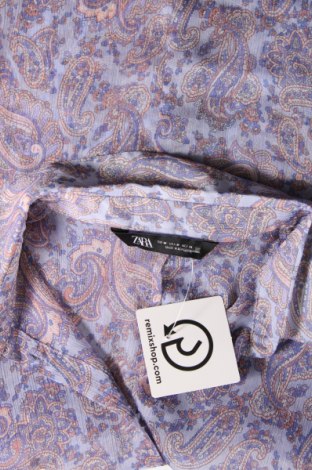 Дамска риза Zara, Размер M, Цвят Многоцветен, Цена 27,37 лв.
