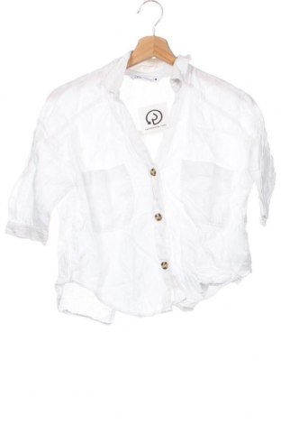 Γυναικείο πουκάμισο Zara, Μέγεθος XS, Χρώμα Λευκό, Τιμή 13,84 €