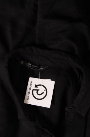 Дамска риза Zara, Размер L, Цвят Черен, Цена 35,57 лв.