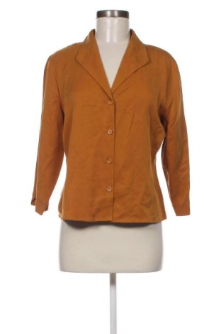 Γυναικείο πουκάμισο Zilch, Μέγεθος L, Χρώμα Κίτρινο, Τιμή 11,88 €