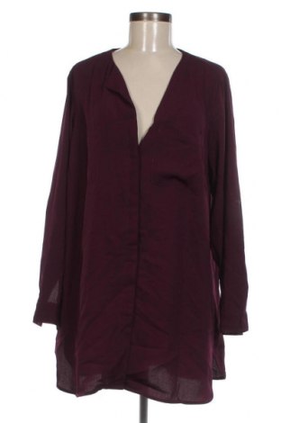 Γυναικείο πουκάμισο Zizzi, Μέγεθος 3XL, Χρώμα Ρόζ , Τιμή 11,58 €