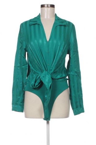 Γυναικείο πουκάμισο-κορμάκι Guess, Μέγεθος XS, Χρώμα Πράσινο, Τιμή 45,83 €