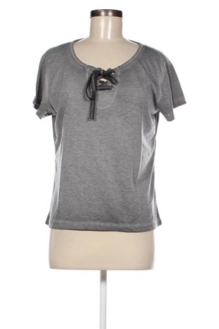 Damen T-Shirt, Größe L, Farbe Grau, Preis 5,30 €