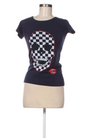 Γυναικείο t-shirt, Μέγεθος S, Χρώμα Μπλέ, Τιμή 12,63 €