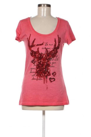 Γυναικείο t-shirt, Μέγεθος L, Χρώμα Κόκκινο, Τιμή 4,20 €