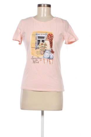 Γυναικείο t-shirt, Μέγεθος S, Χρώμα Ρόζ , Τιμή 4,02 €