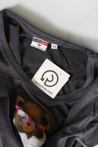 Γυναικείο t-shirt, Μέγεθος XS, Χρώμα Γκρί, Τιμή 6,68 €