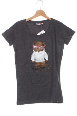 Γυναικείο t-shirt, Μέγεθος XS, Χρώμα Γκρί, Τιμή 4,01 €