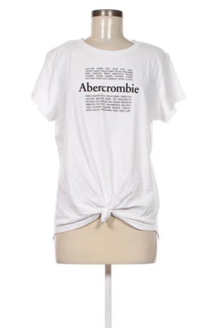 Damski T-shirt Abercrombie & Fitch, Rozmiar XL, Kolor Biały, Cena 20,49 zł