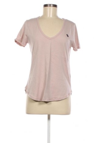 Дамска тениска Abercrombie & Fitch, Размер M, Цвят Розов, Цена 37,20 лв.