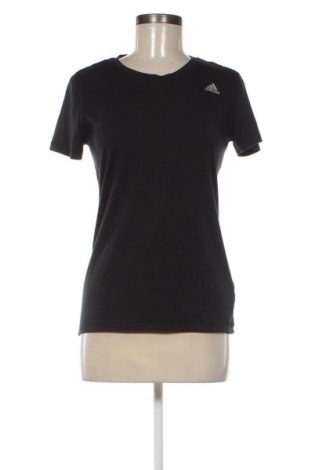 Γυναικείο t-shirt Adidas, Μέγεθος M, Χρώμα Μαύρο, Τιμή 16,70 €