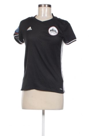 Γυναικείο t-shirt Adidas, Μέγεθος S, Χρώμα Μαύρο, Τιμή 35,65 €