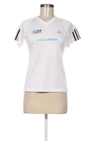 Damen T-Shirt Adidas, Größe S, Farbe Weiß, Preis 8,30 €