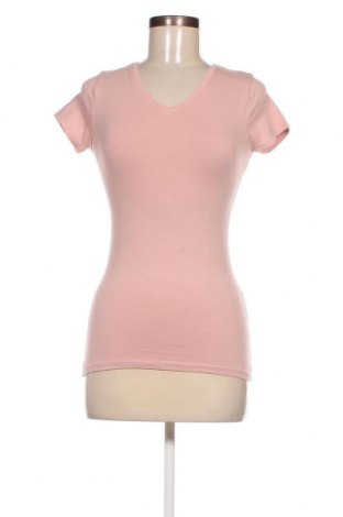 Γυναικείο t-shirt Amisu, Μέγεθος XS, Χρώμα Ρόζ , Τιμή 4,02 €